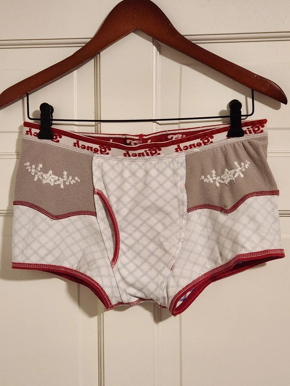 🤠Ginch Gonch🤠 - Red/White/Blue Cowboy Western Star Sport Trunk